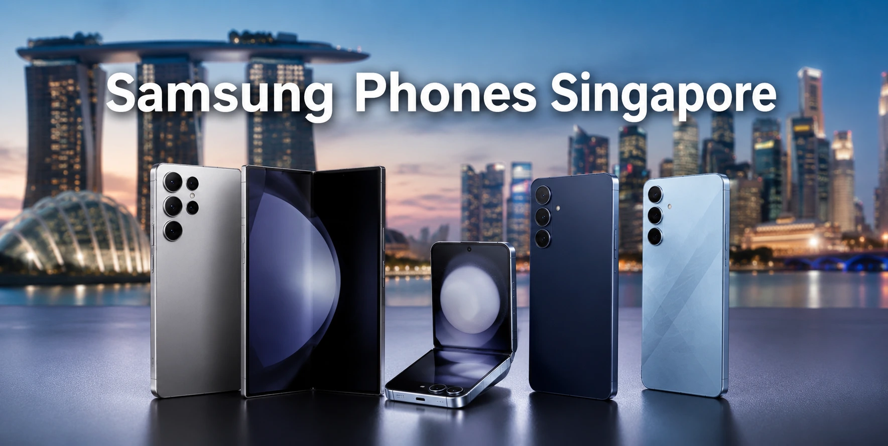 Samsung Phones Singapore featuring the best Galaxy smartphones in 2026