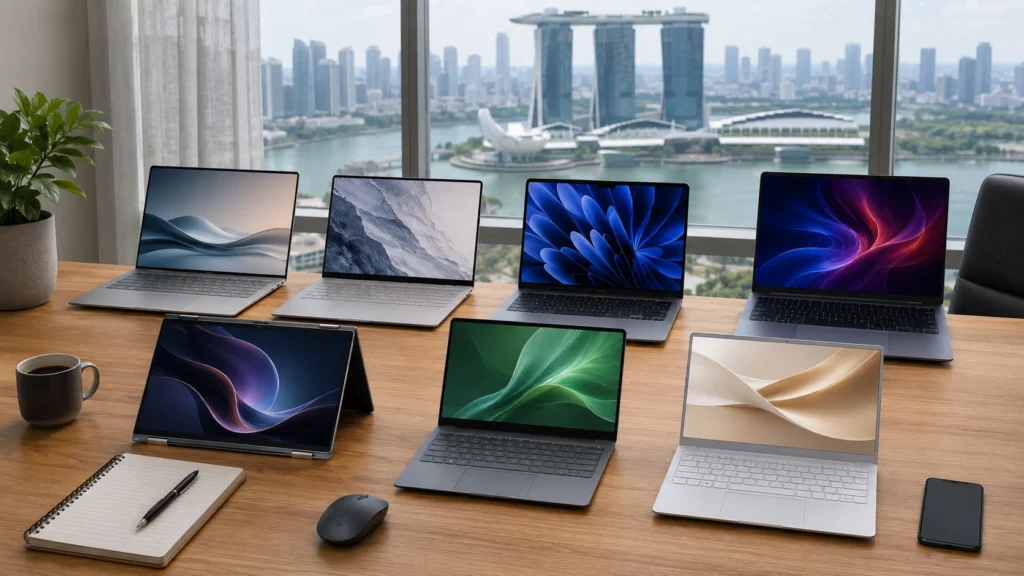 Best ultrabook laptops in Singapore for work, study, and travel in 2026