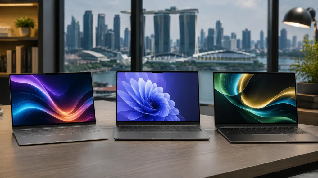 Comparison of premium ultrabooks available in Singapore